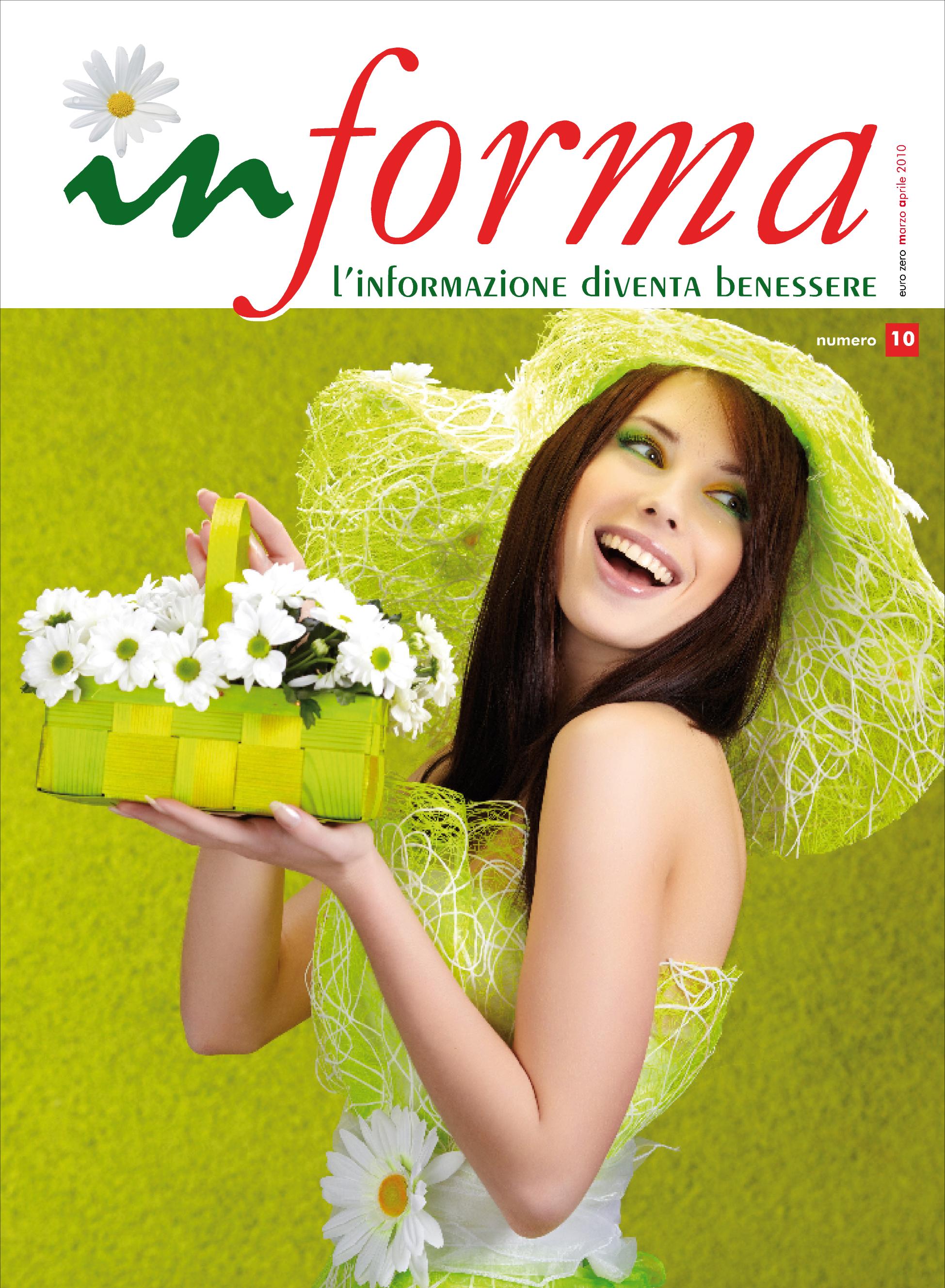 La copertina rappresenta  una ragazza sorridente dai capelli scuri con un grande cappello su uno sfondo verde che porta in mano un cesto con delle margherita