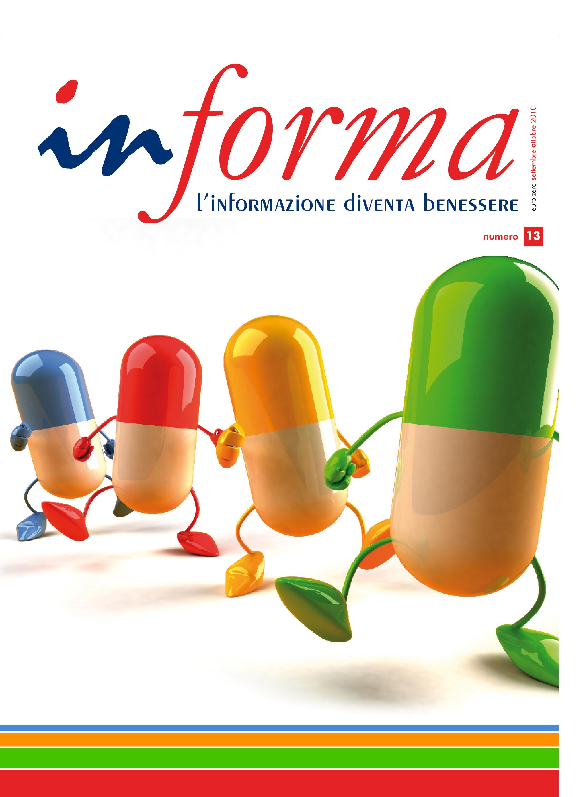 La copertina rappresenta quattro pillole animate e colorate una blu, una gialla, una rossa e verde infila indiana che stanno camminando